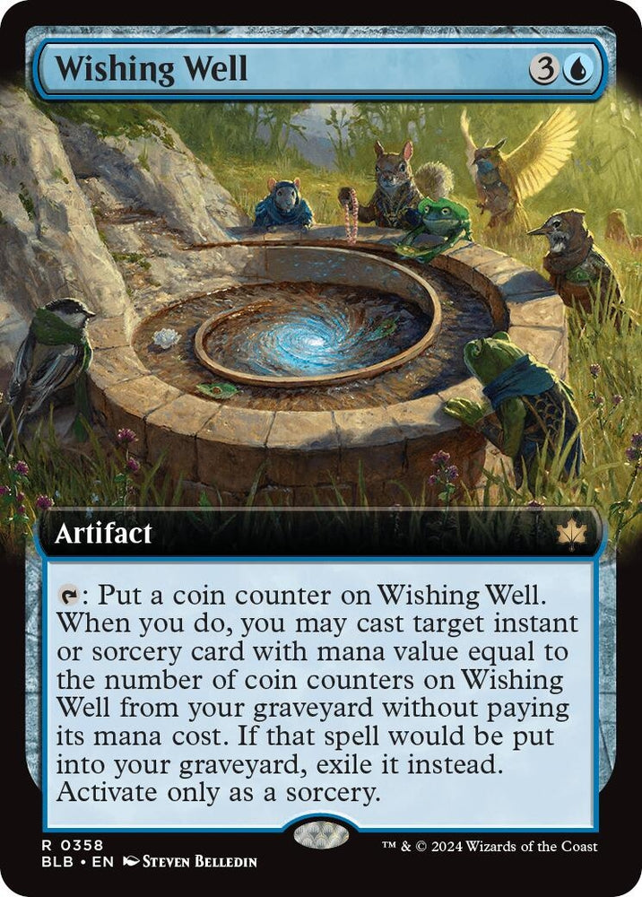 Image for Wishing Well (Extended Art) (358) [Bloomburrow]