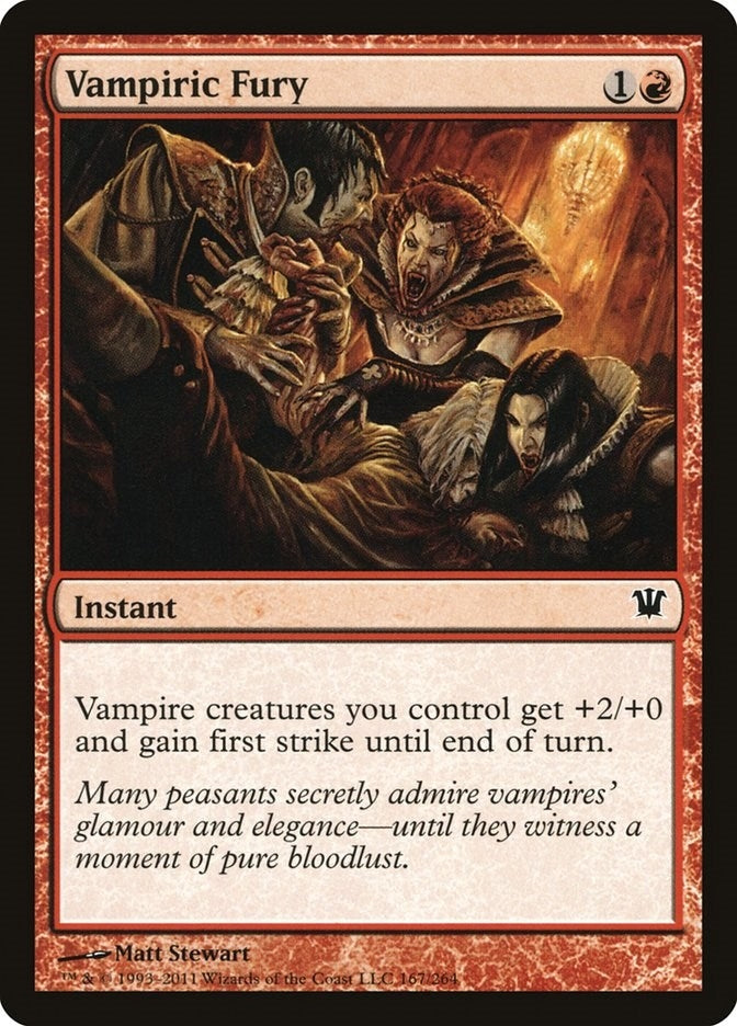 Image for Vampiric Fury (167) [Innistrad]