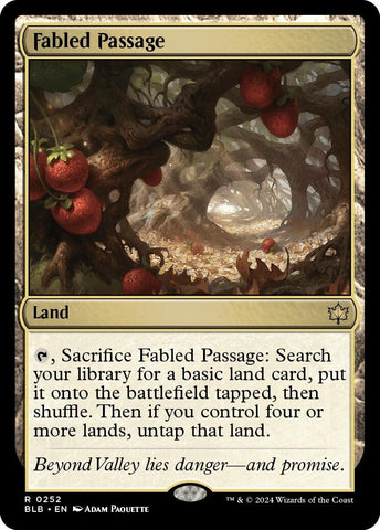 Image for Fabled Passage (252) [Bloomburrow]