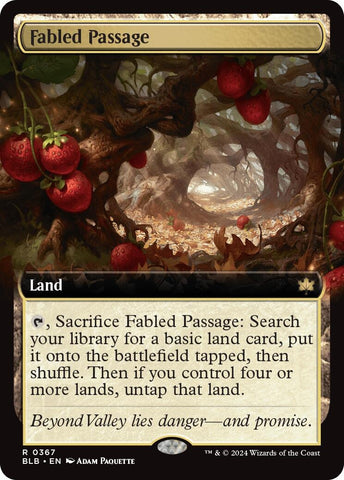Image for Fabled Passage (Extended Art) (367) [Bloomburrow]