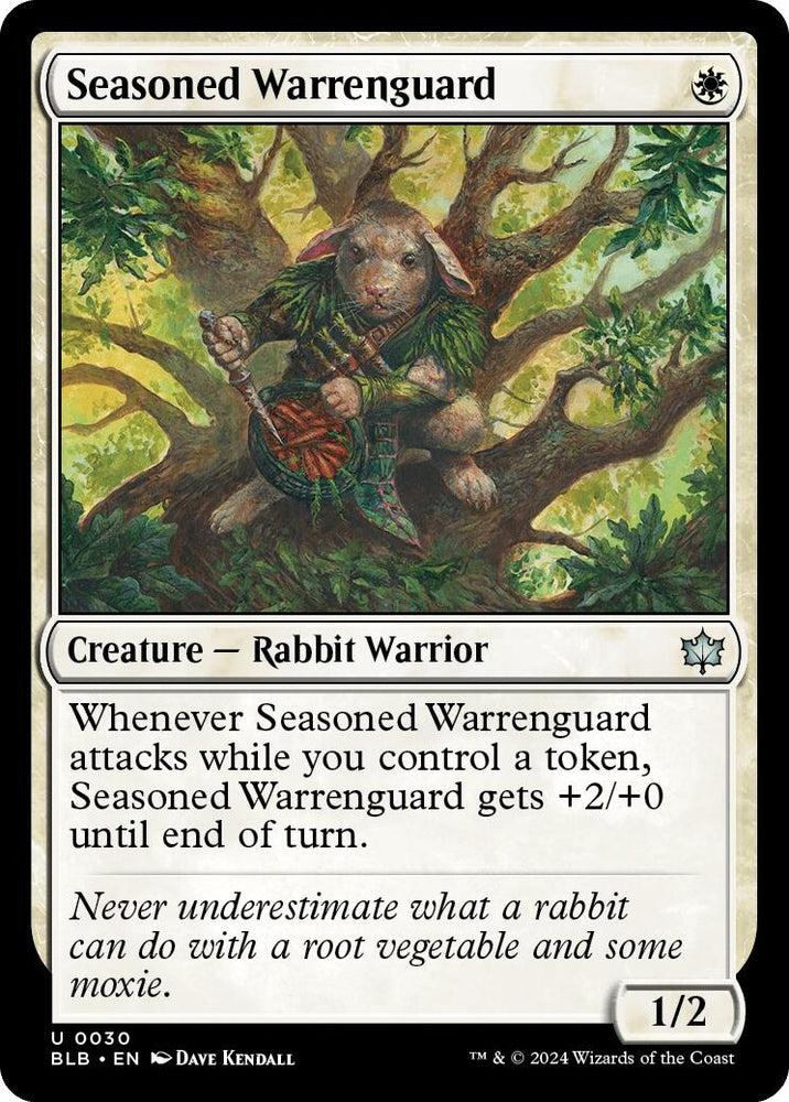 Image for Seasoned Warrenguard (30) [Bloomburrow]
