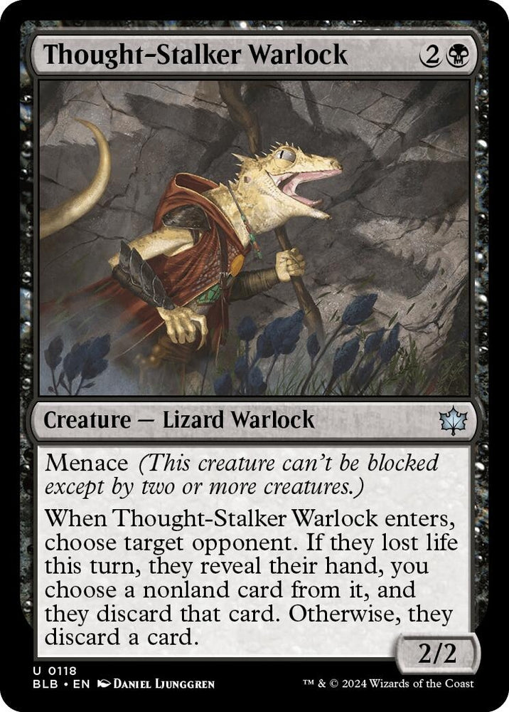 Image for Thought-Stalker Warlock (118) [Bloomburrow]
