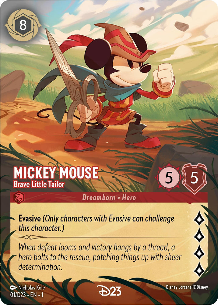 Image for Mickey Mouse - Brave Little Tailor (Extended Art) (1) [D23 Promos]