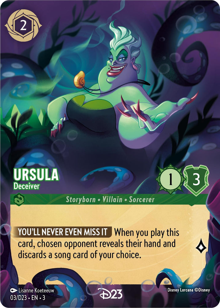 Image for Ursula - Deceiver (3) - Disney Lorcana