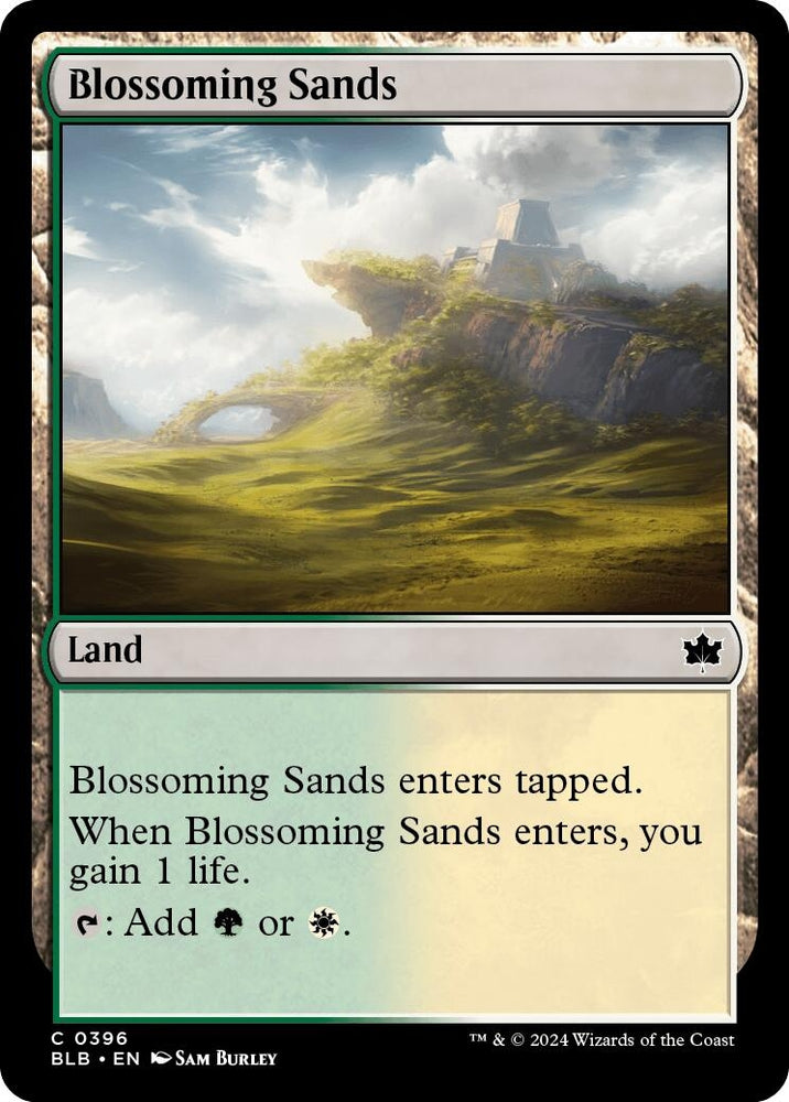 Image for Blossoming Sands (396) [Bloomburrow]
