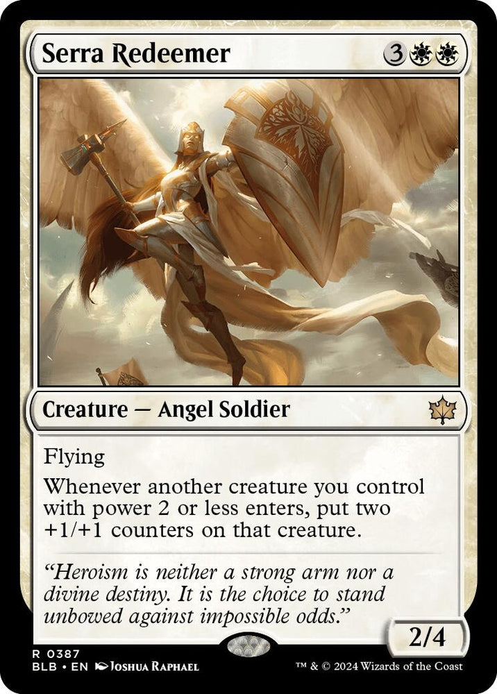 Image for Serra Redeemer (387) [Bloomburrow]