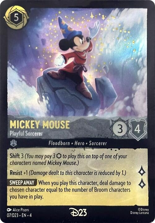Image for Mickey Mouse - Playful Sorcerer (7) [D23 Promos]