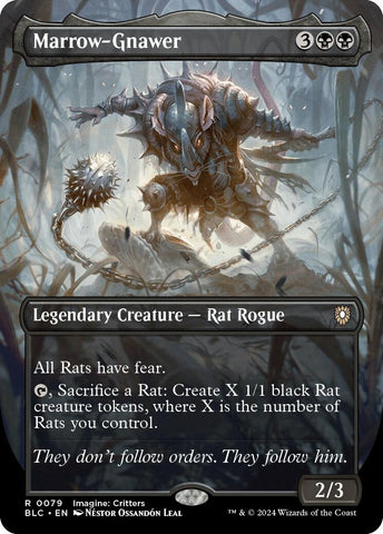 Image for Marrow-Gnawer (Borderless) (79) [Commander: Bloomburrow]