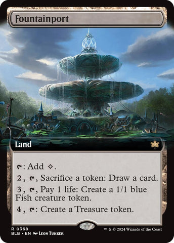 Image for Fountainport (Extended Art) (368) [Bloomburrow]