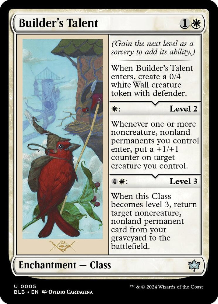 Image for Builder's Talent (5) [Bloomburrow]