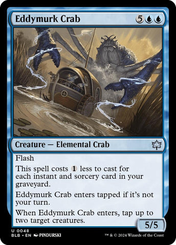 Image for Eddymurk Crab (48) [Bloomburrow]