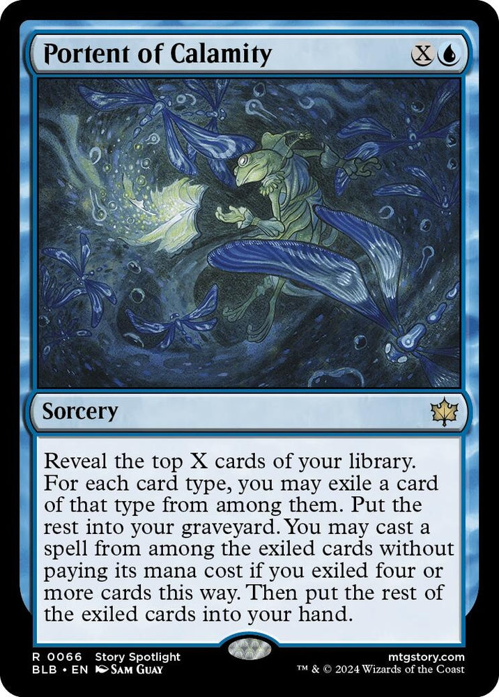 Image for Portent of Calamity (66) [Bloomburrow]