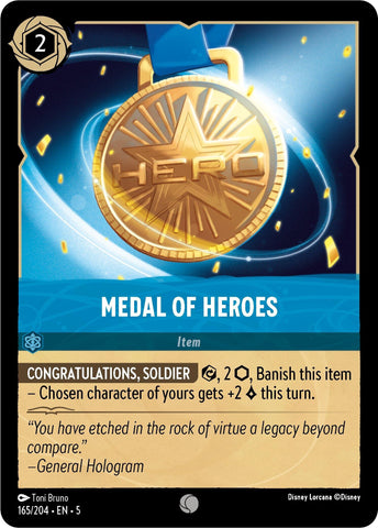Image for Medal of Heroes (165/204) [Shimmering Skies]