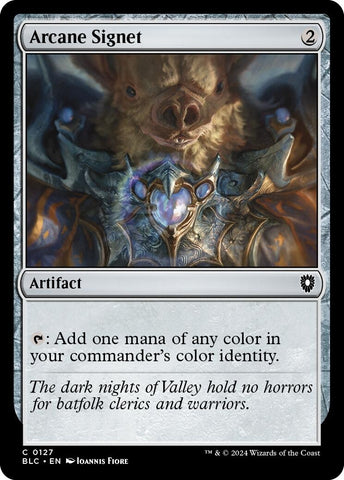 Image for Arcane Signet (127) [Commander: Bloomburrow]