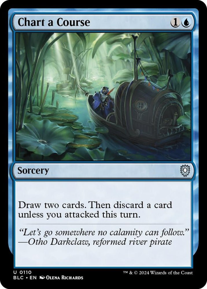 Image for Chart a Course (110) [Commander: Bloomburrow]