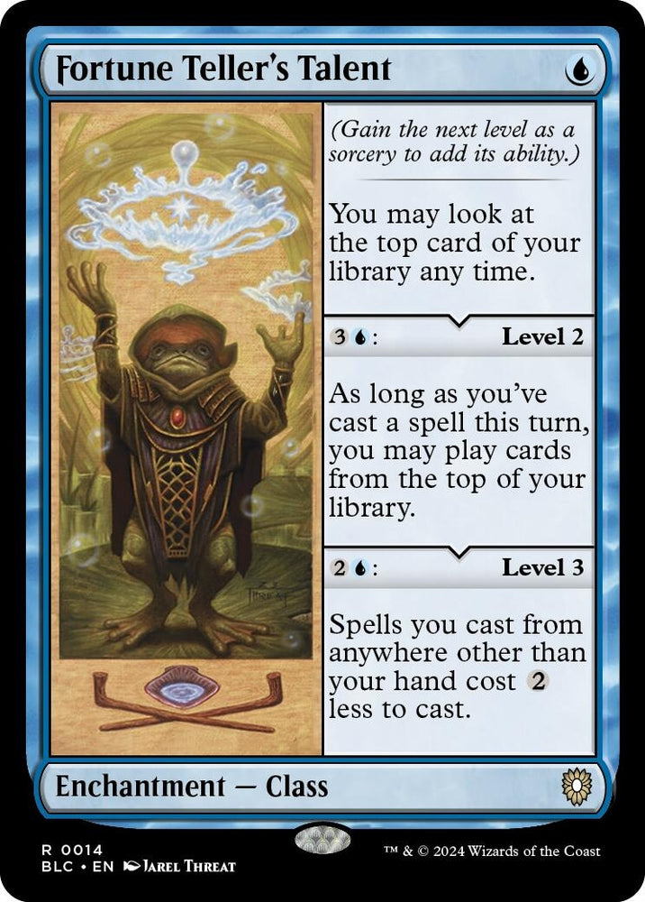Image for Fortune Teller's Talent (14) [Commander: Bloomburrow]