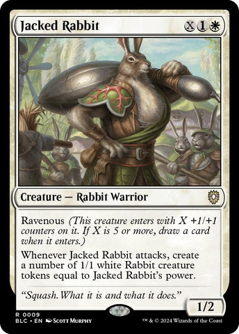 Image for Jacked Rabbit (9) [Commander: Bloomburrow]