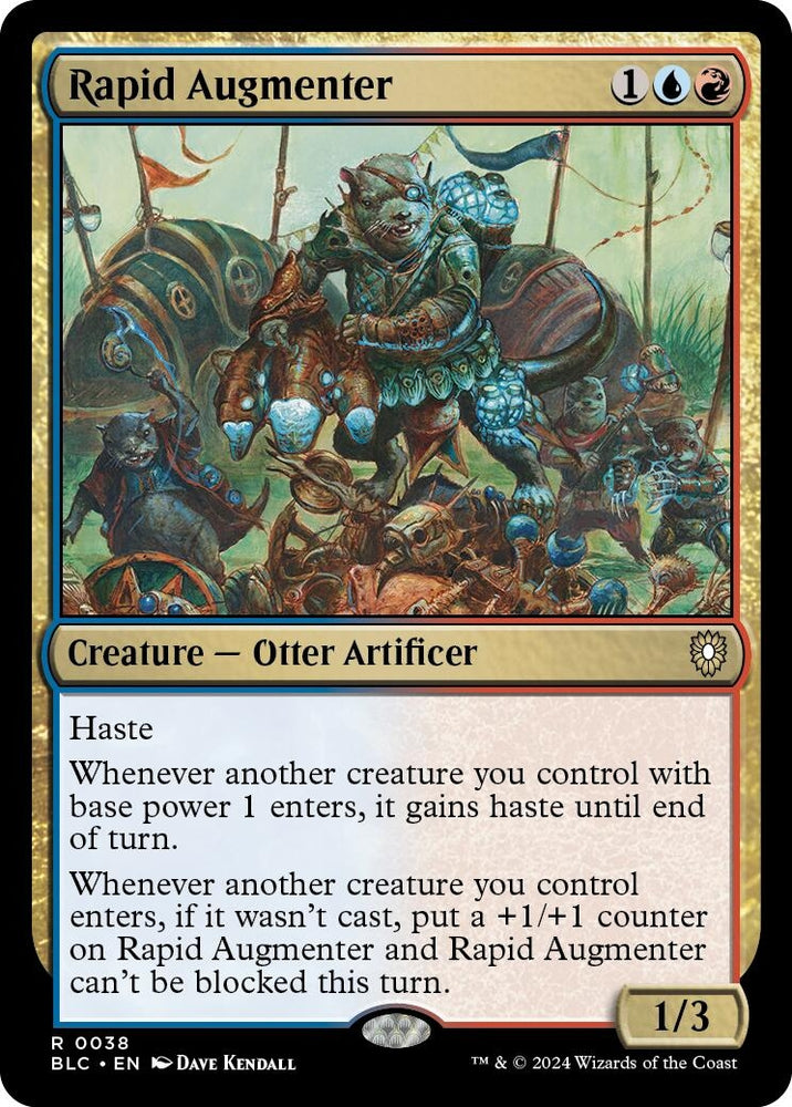 Image for Rapid Augmenter (38) [Commander: Bloomburrow]