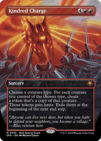 Image for Kindred Charge (Borderless) (58) [Special Guests]