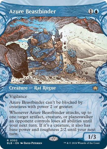 Image for Azure Beastbinder (Showcase) (302) [Bloomburrow]