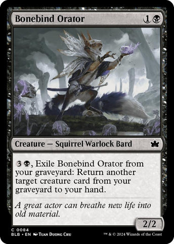Image for Bonebind Orator (84) [Bloomburrow]