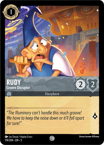 Image for Rudy - Groove Disrupter (174/204) - Disney Lorcana