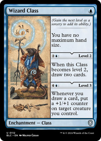 Image for Wizard Class (112) [Commander: Bloomburrow]