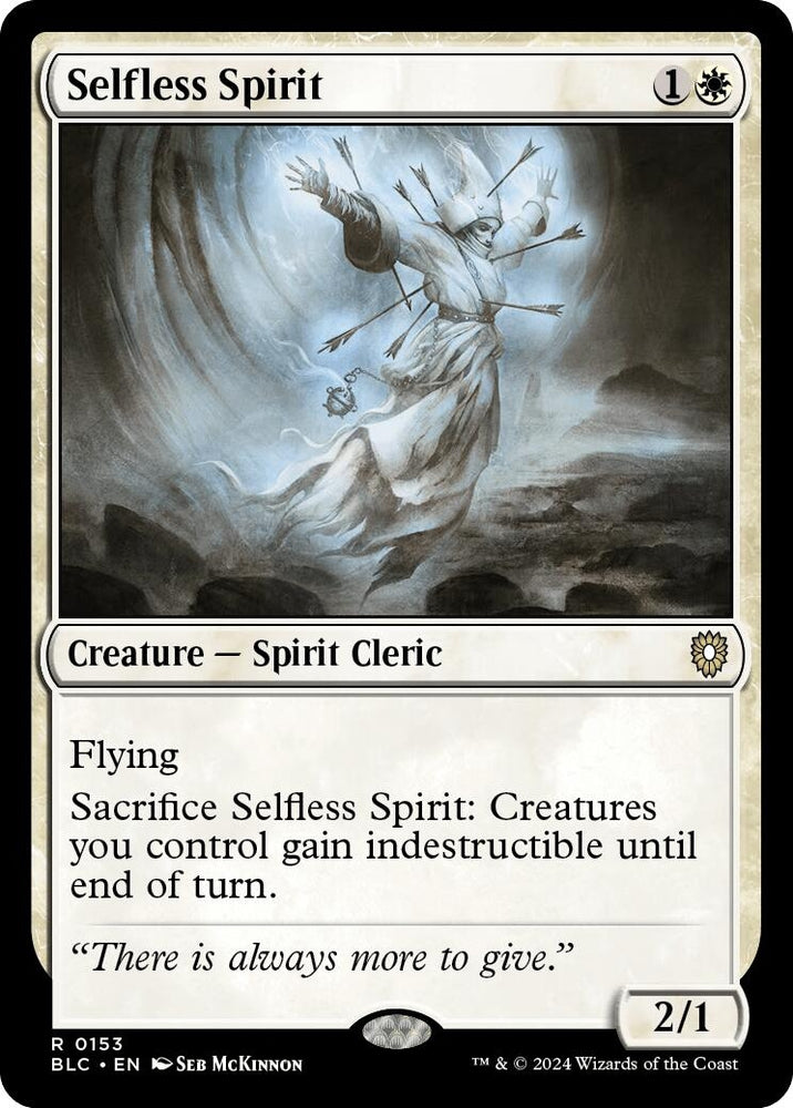 Image for Selfless Spirit (153) [Commander: Bloomburrow]