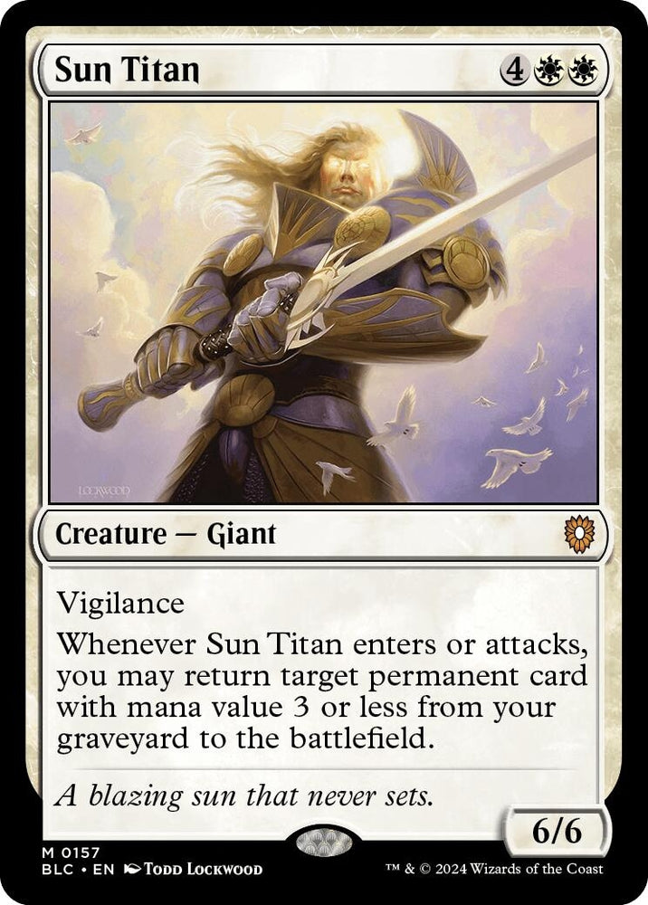 Image for Sun Titan (157) [Commander: Bloomburrow]