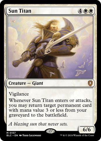 Image for Sun Titan (157) [Commander: Bloomburrow]
