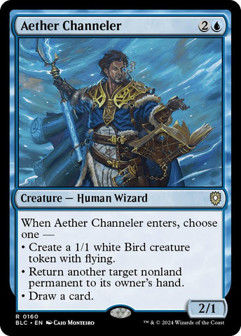 Image for Aether Channeler (160) [Commander: Bloomburrow]