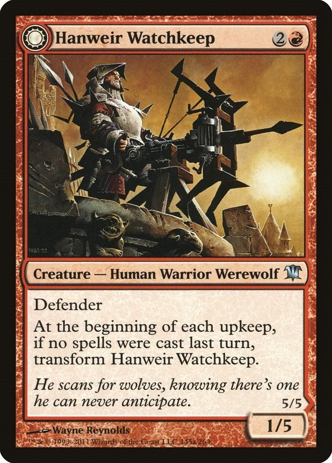 Image for Hanweir Watchkeep (145) [Innistrad]
