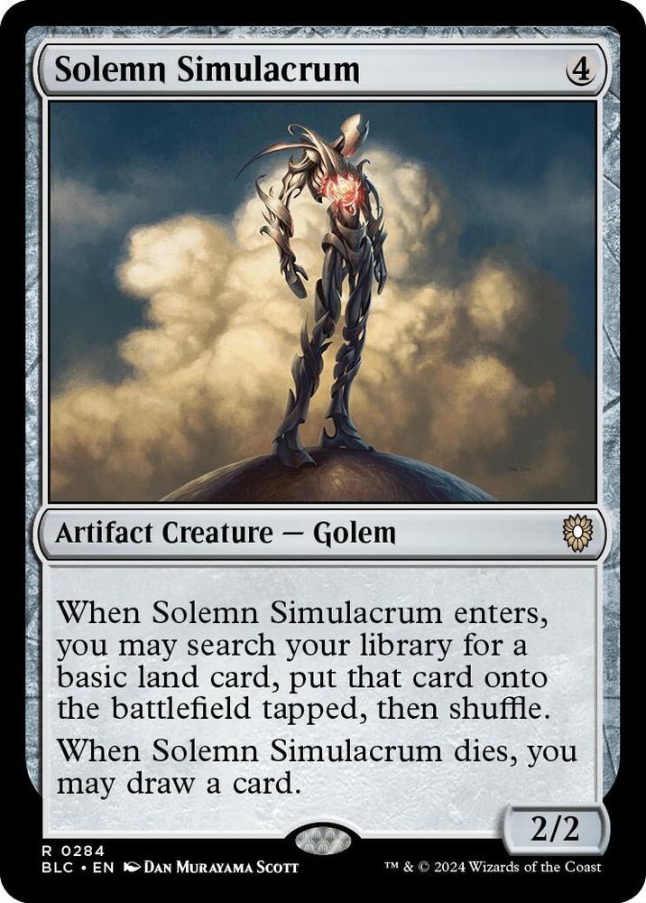 Image for Solemn Simulacrum (284) [Commander: Bloomburrow]