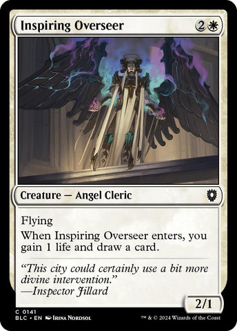 Image for Inspiring Overseer (141) [Commander: Bloomburrow]