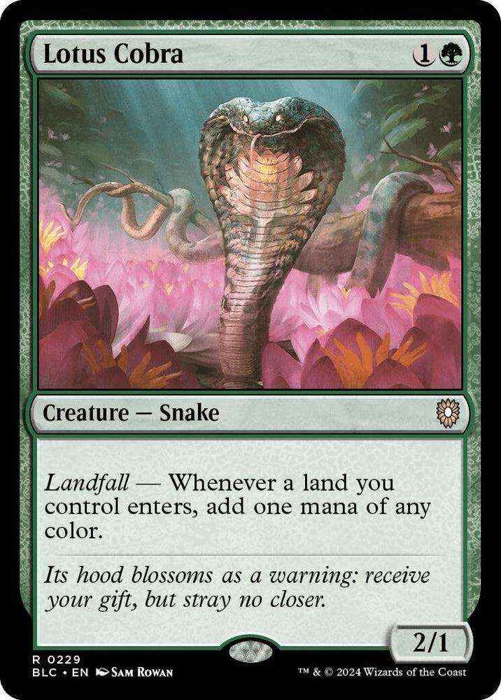 Image for Lotus Cobra (229) [Commander: Bloomburrow]