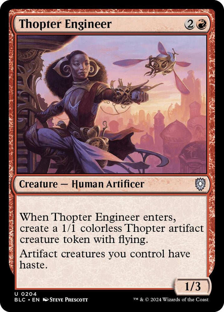 Image for Thopter Engineer (204) [Commander: Bloomburrow]