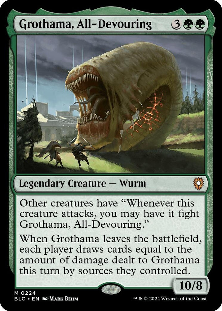Image for Grothama, All-Devouring (224) [Commander: Bloomburrow]