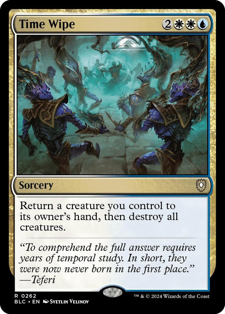 Image for Time Wipe (262) [Commander: Bloomburrow]