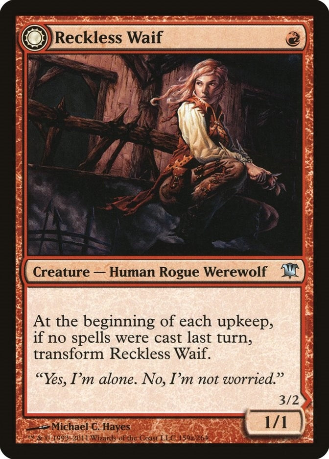 Image for Reckless Waif (159) [Innistrad]