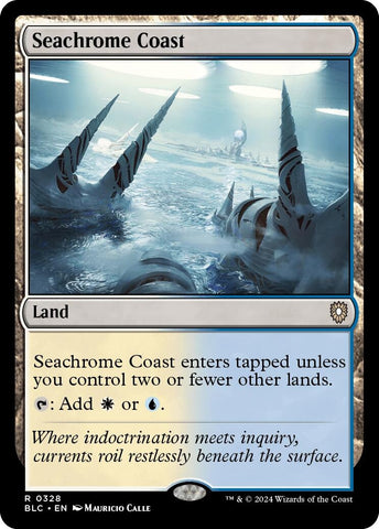 Image for Seachrome Coast (328) [Commander: Bloomburrow]