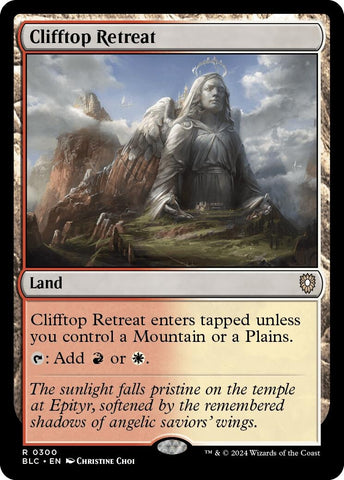 Image for Clifftop Retreat (300) [Commander: Bloomburrow]