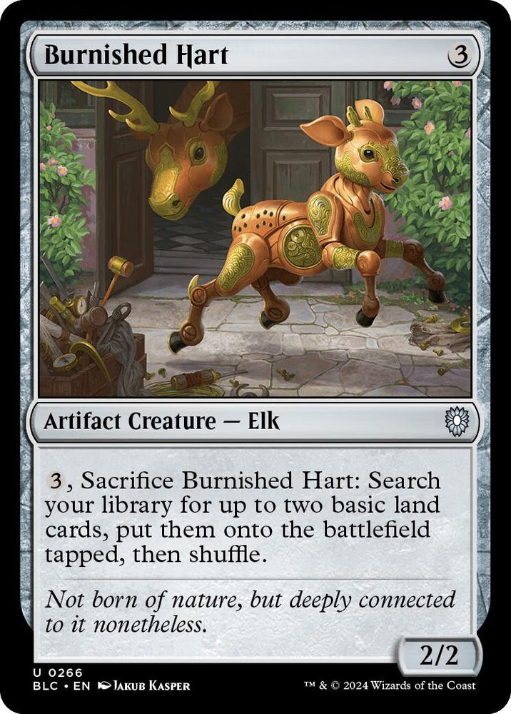 Image for Burnished Hart (266) [Commander: Bloomburrow]