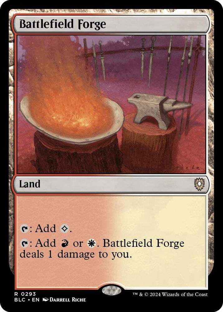 Image for Battlefield Forge (293) [Commander: Bloomburrow]