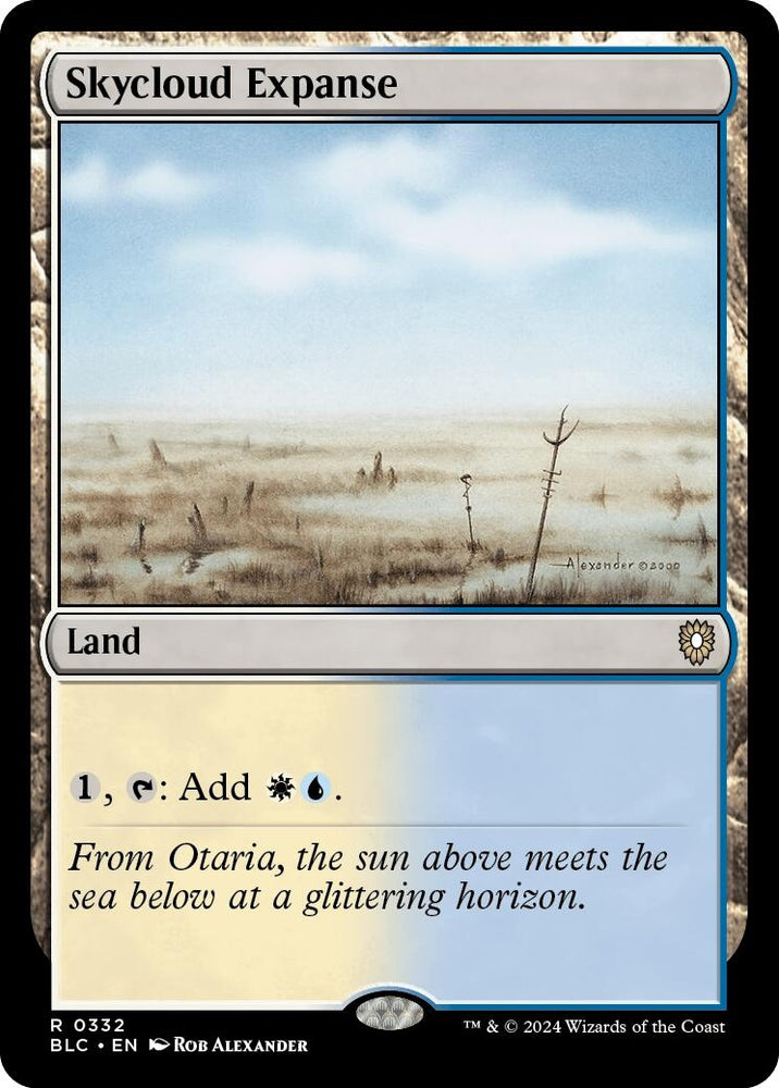 Image for Skycloud Expanse (332) [Commander: Bloomburrow]