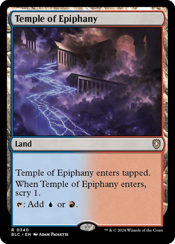 Image for Temple of Epiphany (340) [Commander: Bloomburrow]