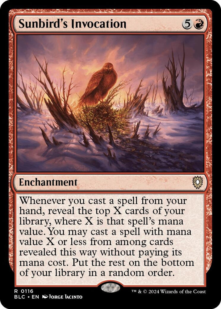 Image for Sunbird's Invocation (116) [Commander: Bloomburrow]