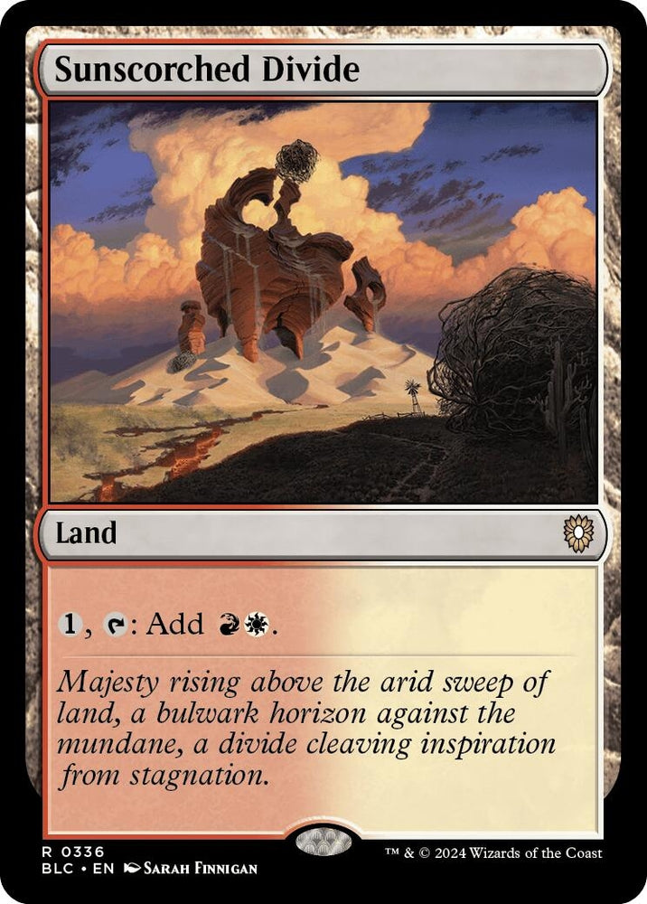 Image for Sunscorched Divide (336) [Commander: Bloomburrow]