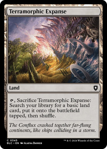 Image for Terramorphic Expanse (345) [Commander: Bloomburrow]
