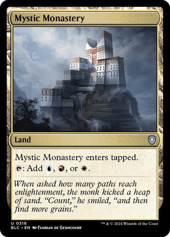 Image for Mystic Monastery (318) [Commander: Bloomburrow]