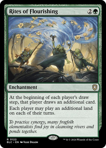 Image for Rites of Flourishing (122) [Commander: Bloomburrow]